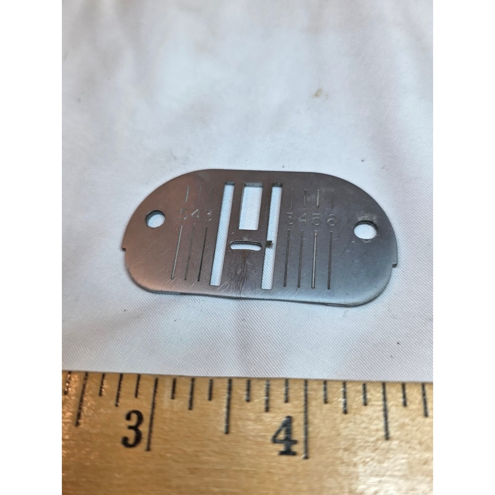 Singer 714 Sewing Machine Needle Plate 174198 Vintage USA Replacement Part
